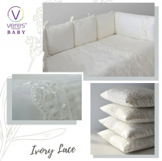 Дитячий постільний комплект Veres Ivory Lace 6 одиниць